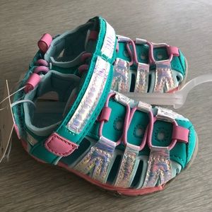 Cat & Jack baby or toddler sandals. NWT.